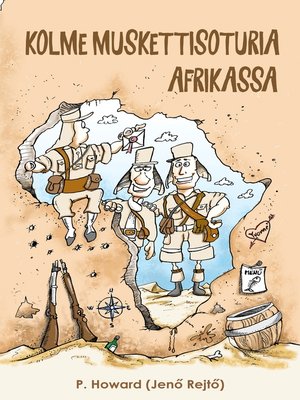 cover image of Kolme muskettisoturia Afrikassa